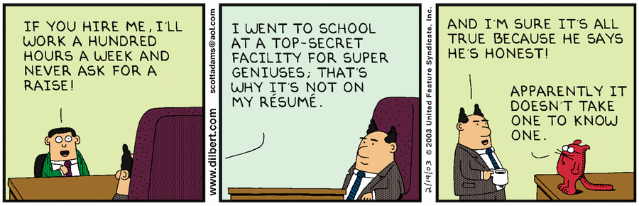 Dilbert Cartoon